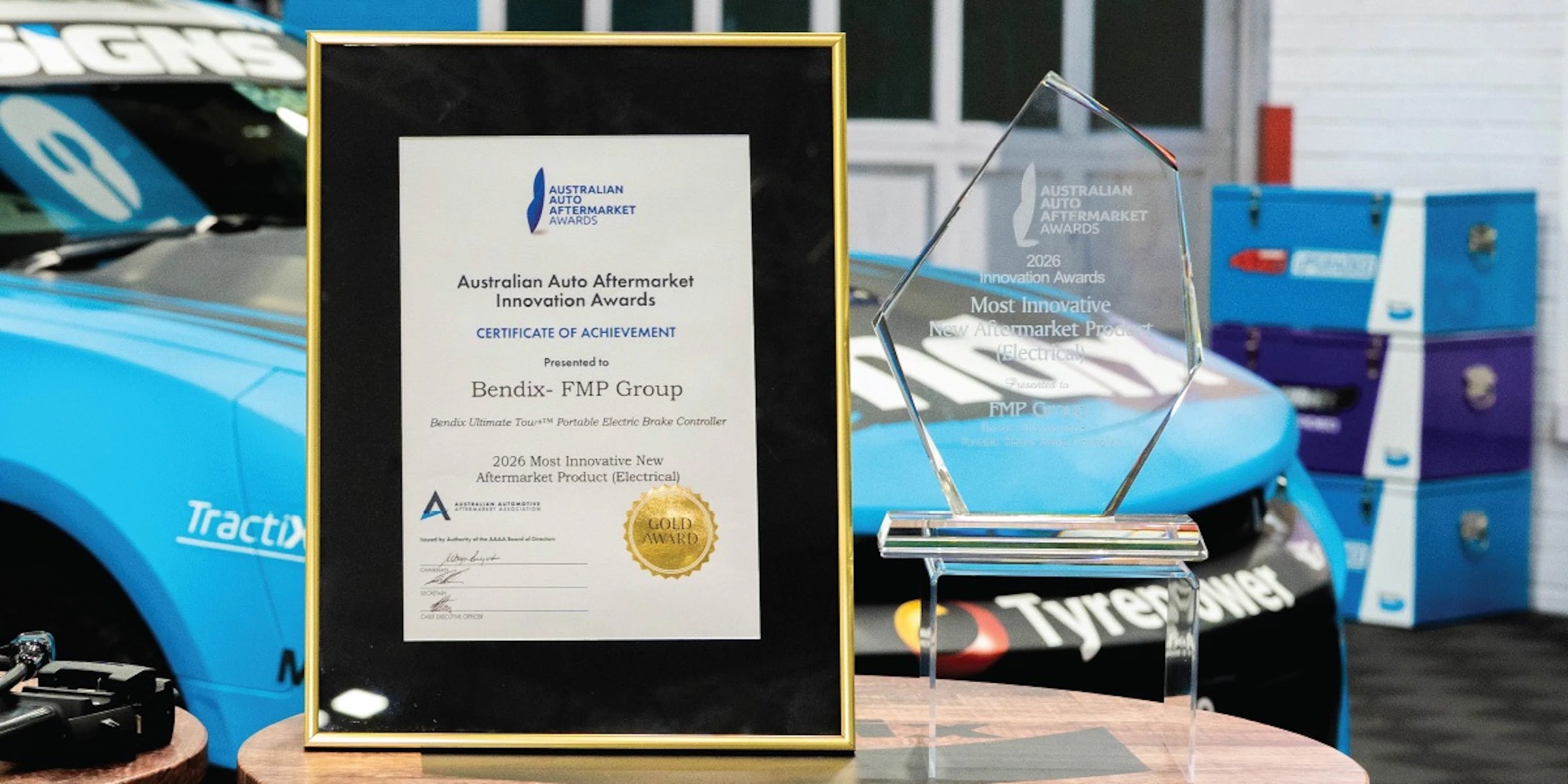 Bendix Ultimate Tow+™ Portable Electric Brake Controller wins Innovation Award-image
